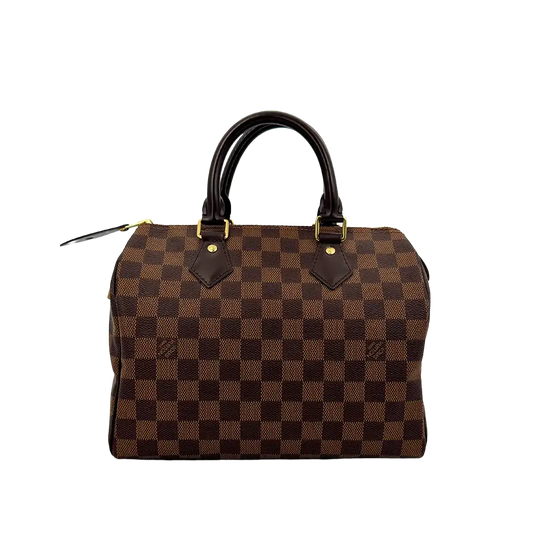 Louis Vuitton Speedy 25 Damier Ebene 2014 Fullset / sehr gut Louis Vuitton