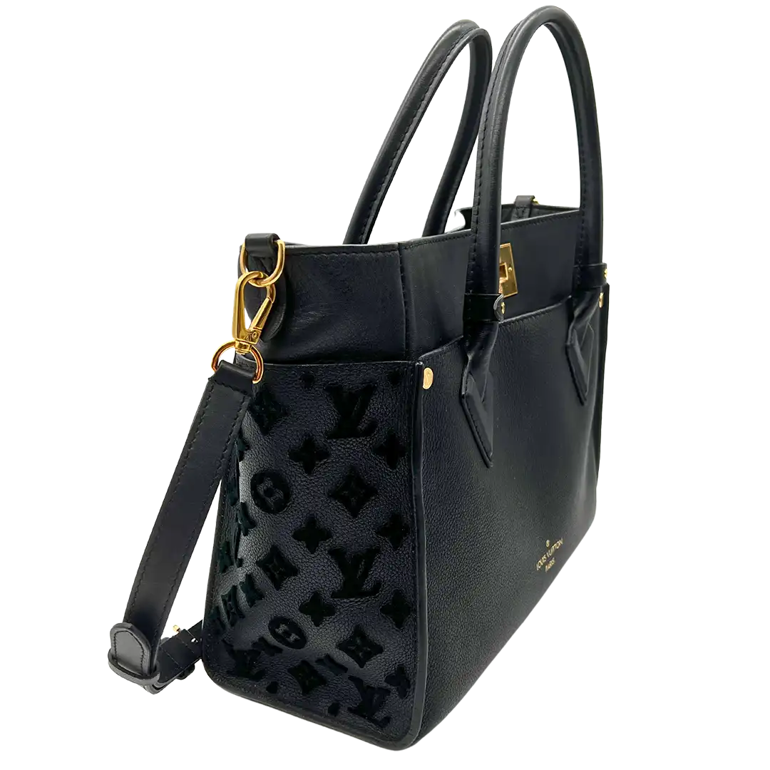 Louis Vuitton On My Side Autres High End Handtasche M53826 Leder schwarz / gut Louis Vuitton