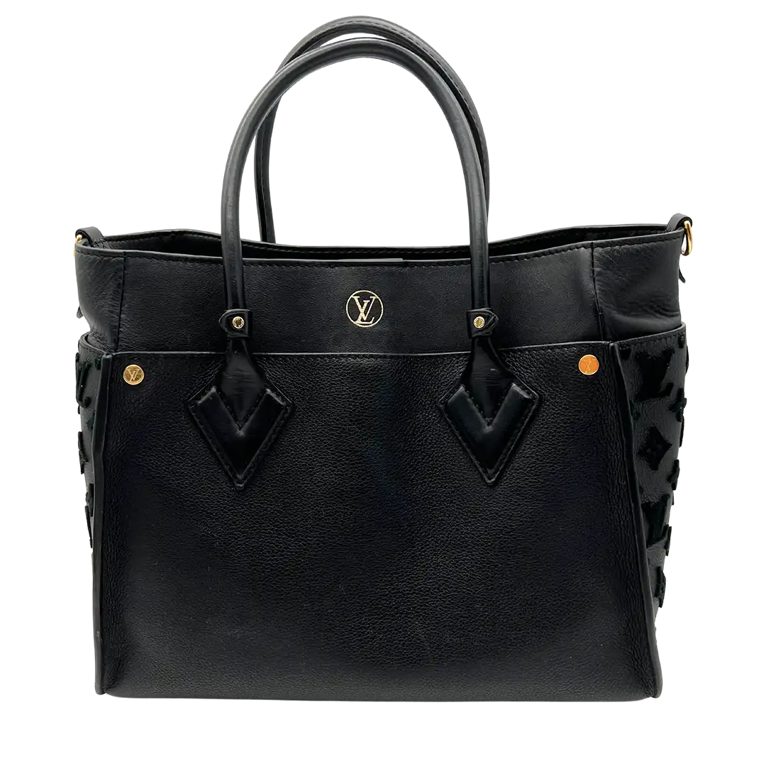 Louis Vuitton On My Side Autres High End Handtasche M53826 Leder schwarz / gut Louis Vuitton