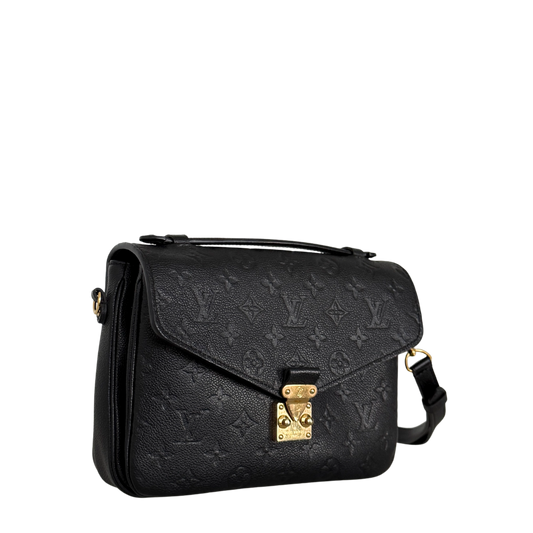 Louis Vuitton Pochette Métis Empreinte Leder M41487 Schwarz Fullset / sehr gut Louis Vuitton