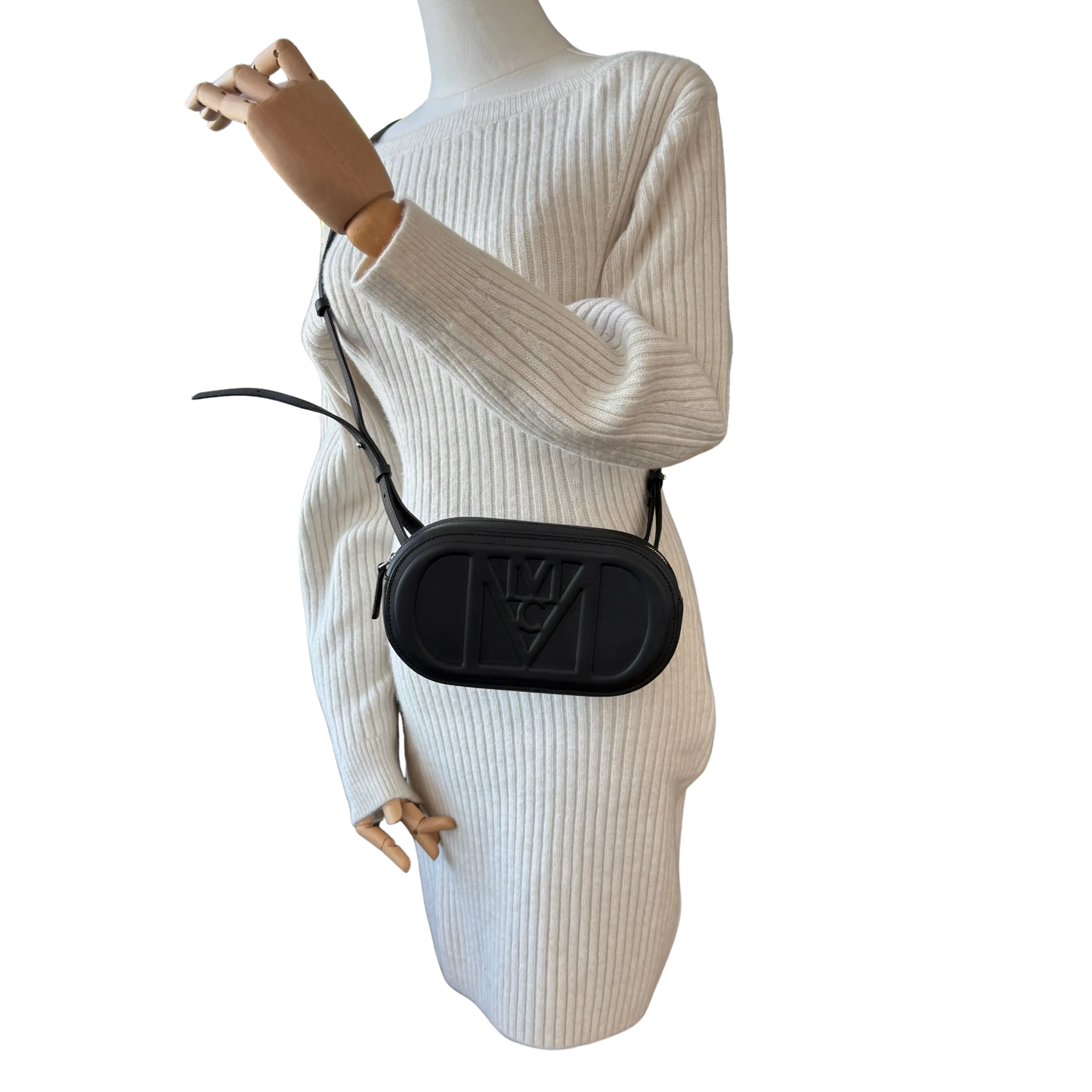 MCM Mode Travia Gürteltasche Schwarz / neuwertig MCM