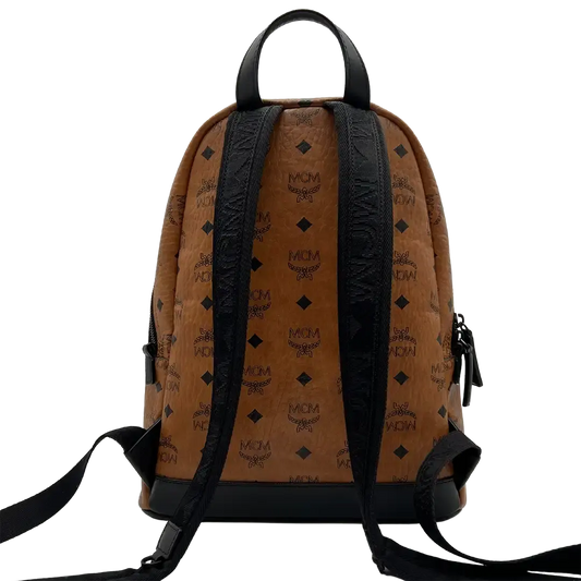 MCM Stark Visetos Rucksack hinten
