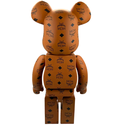 MCM X BE@RBRICK Bearbrick 1000% Cognac Fullset / neuwertig MCM