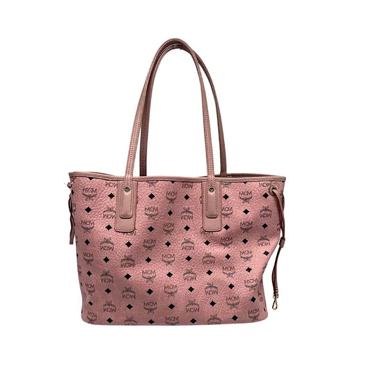 MCM Reversible Liz Shopper Medium in Visetos soft pink / wie neu MCM