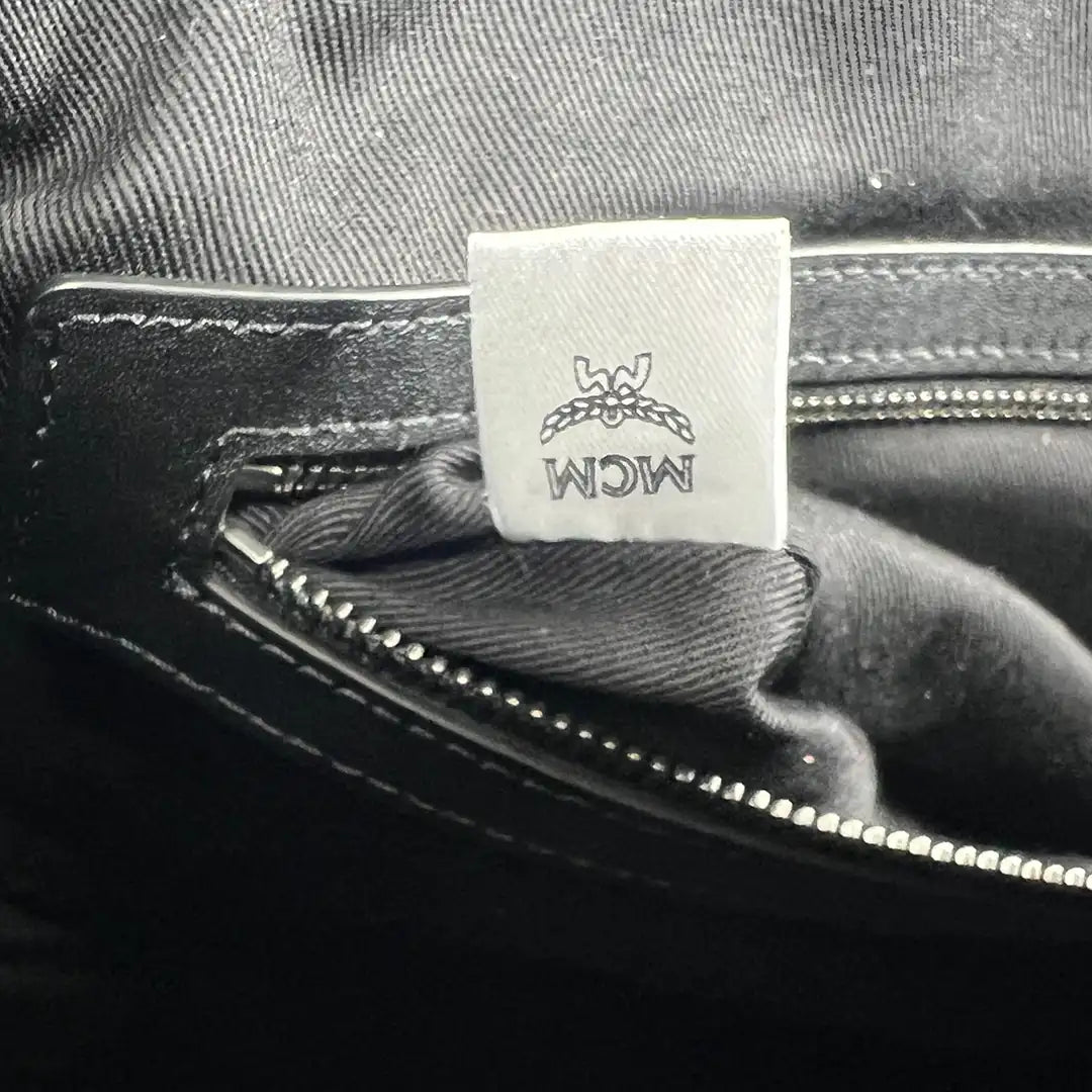 MCM Ottomar Weekender Visetos Canvas schwarz 45.5 / sehr gut MCM