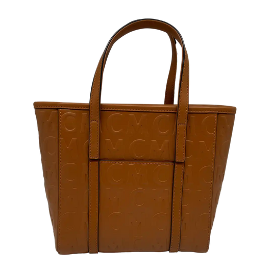 MCM Toni Monogram Shopper Mini cognac / sehr gut MCM