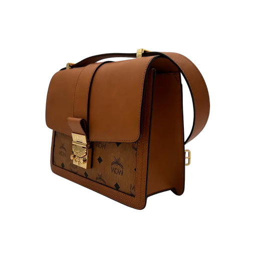 MCM Schultertasche Tracy Medium Visetos / neu MCM