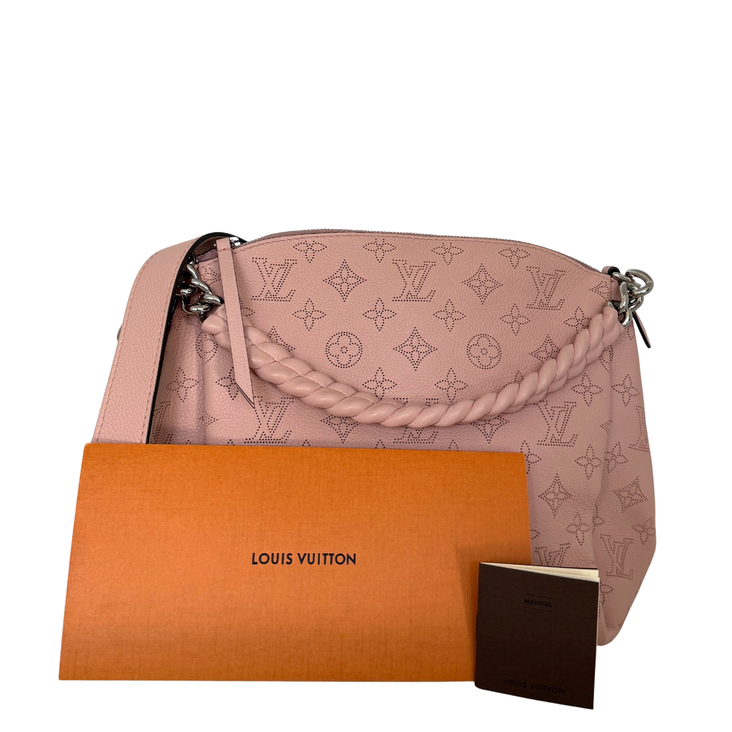 Louis Vuitton Mahina Babylone Chain BB M51224 Rosa / sehr gut Louis Vuitton