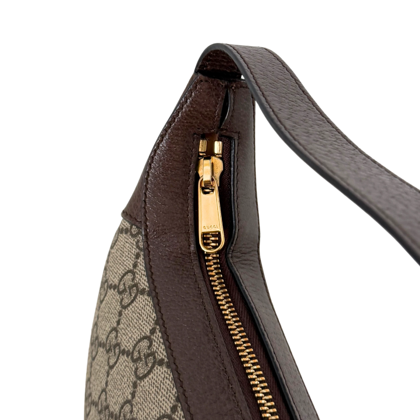 Gucci Kleine Ophidia Schultertasche Braun Fullset / neuwertig Gucci