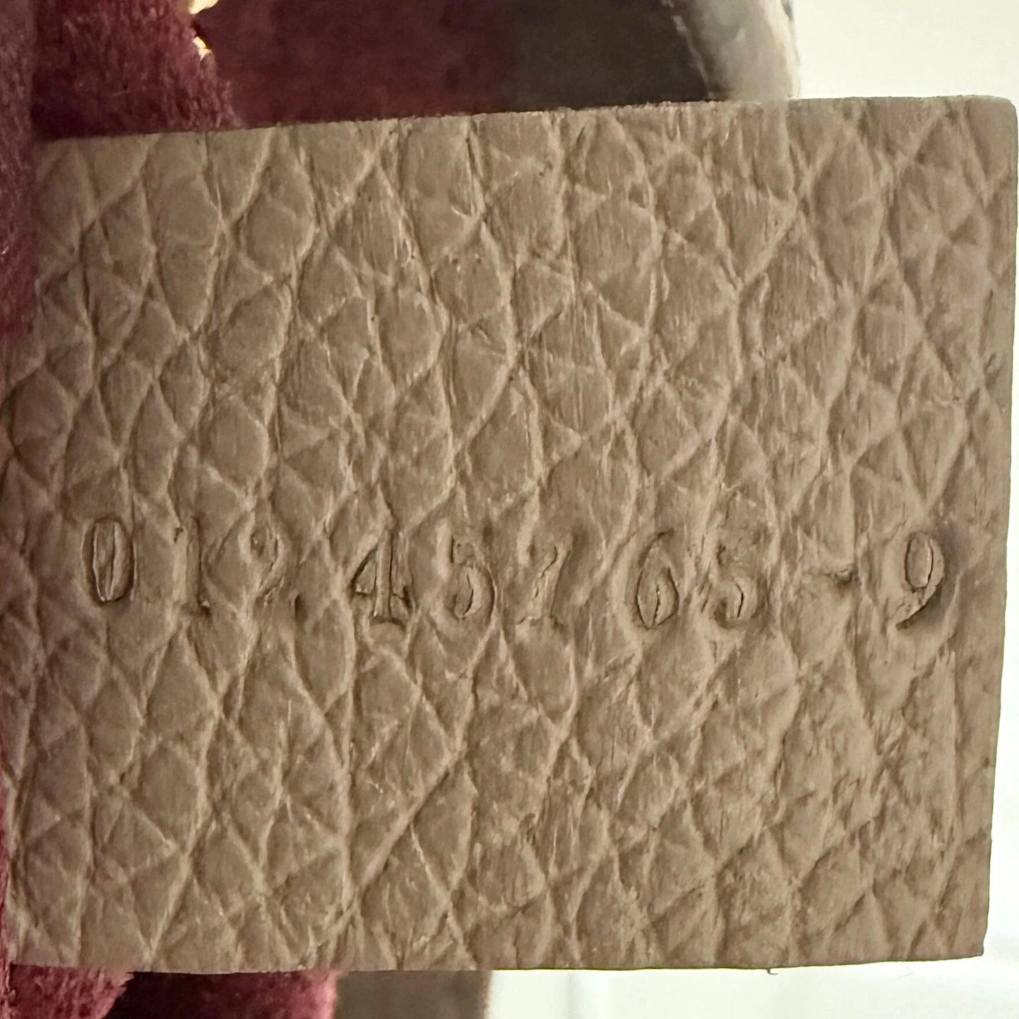 Chloé Marcie Hobo Bag aus genarbtem Leder Motty Grey / neuwertig Chloé