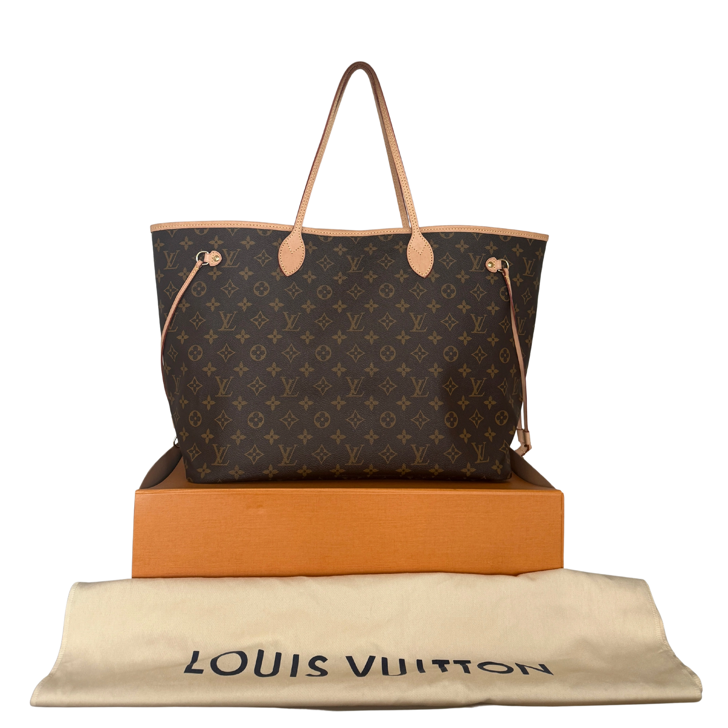 Louis Vuitton Neverfull GM Monogram M46978 Braun Fullset / neuwertig Louis Vuitton