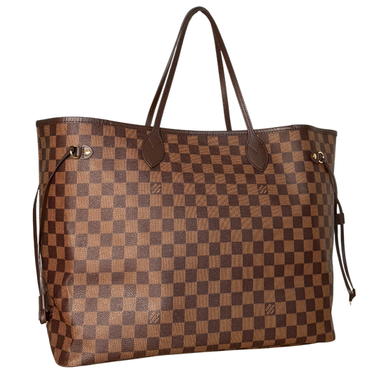 Louis Vuitton Neverfull GM Damier Ebene N41357 Braun Fullset / neuwertig Louis Vuitton