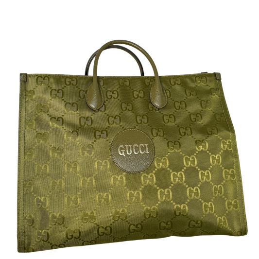 Gucci Off The Grid Tote Bag Grün / sehr gut Gucci