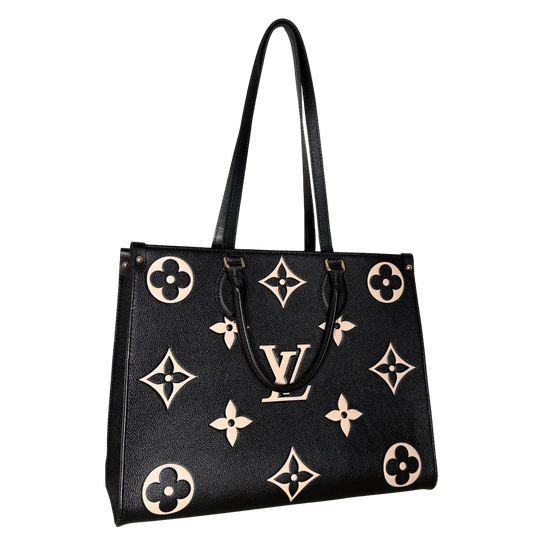 Louis Vuitton Onthego MM Monogram Empreinte Schwarz / neuwertig