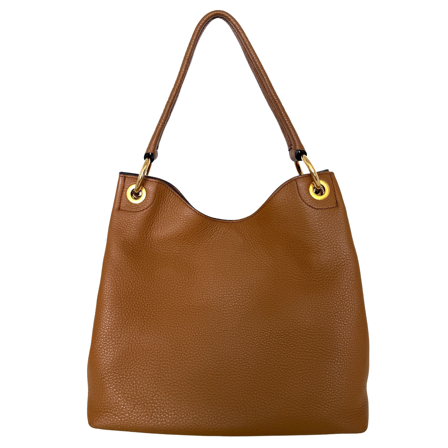 Prada Hobo Schultertasche 1BC051 Leder braun / neuwertig (Kopie) Prada