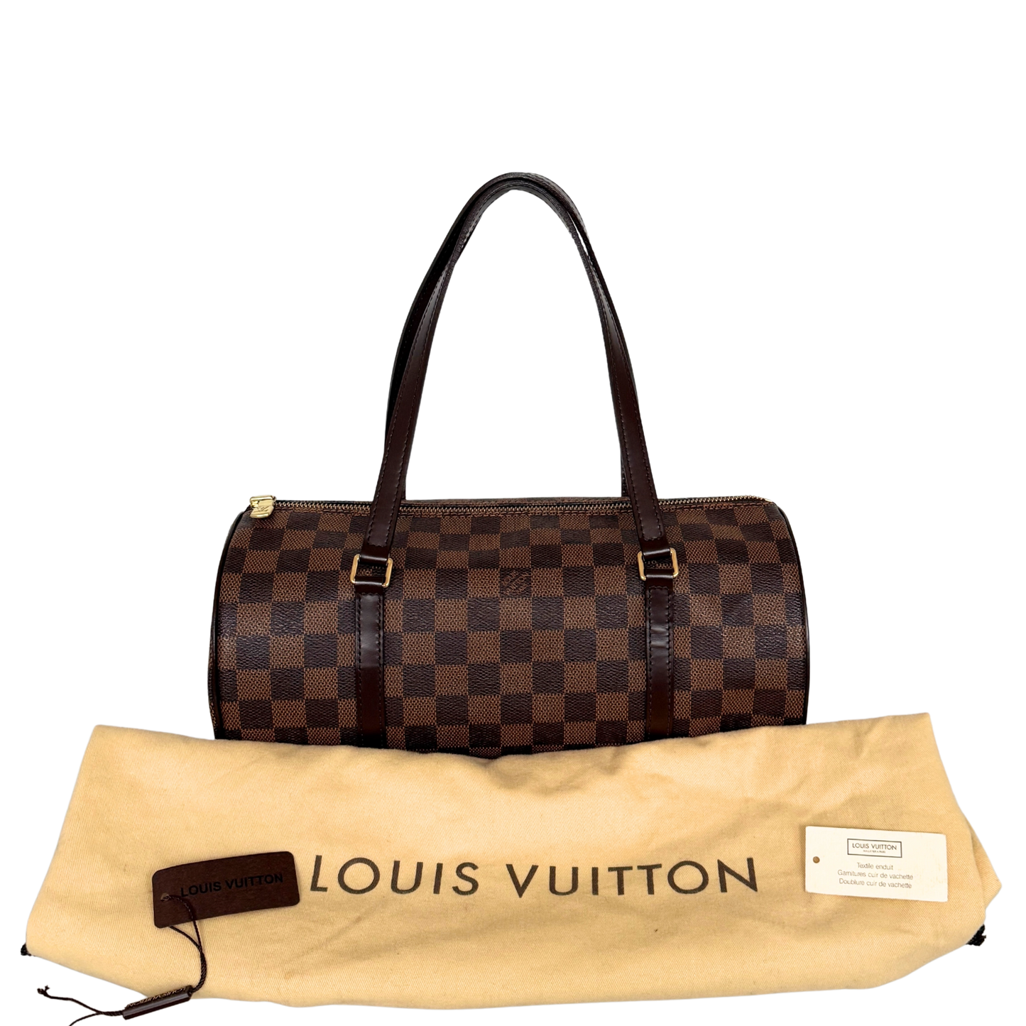 Louis Vuitton Papillon 30 Damier Ebene Braun / sehr gut Louis Vuitton