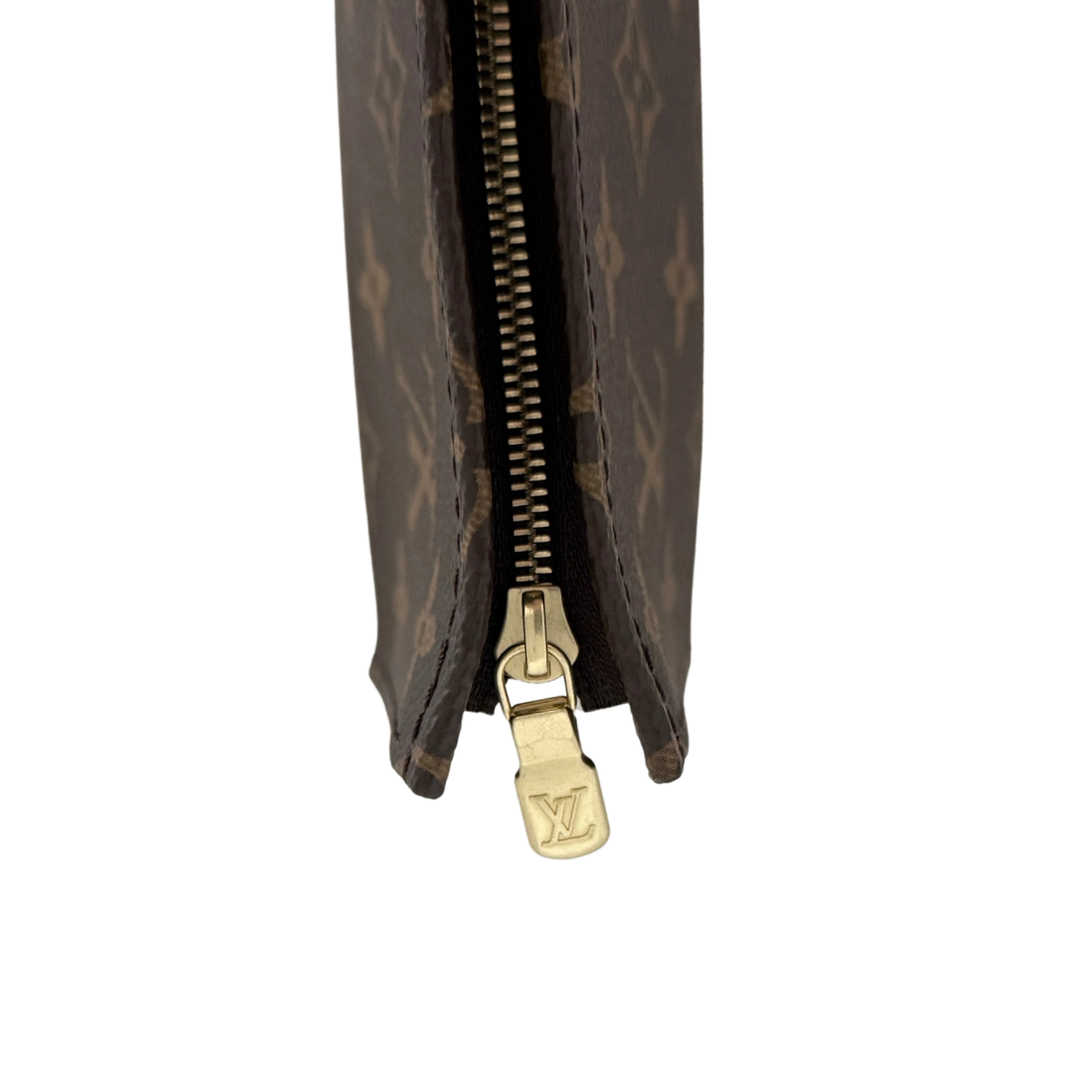 Louis Vuitton Poche Toilette 15 Monogram Canvas M47546 Braun / neuwertig Louis Vuitton