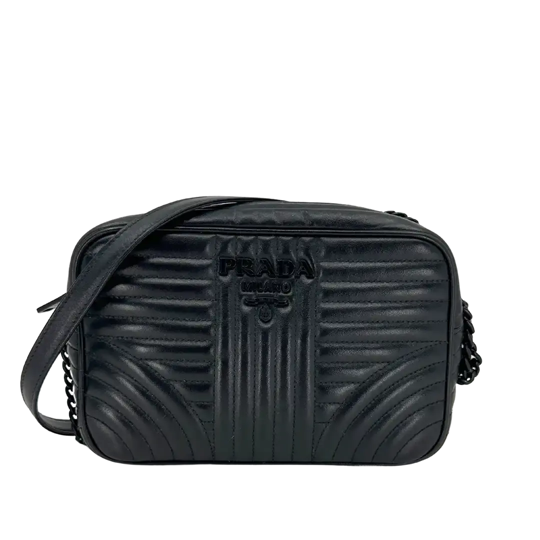 Prada Camera Bag All Black Edition / sehr gut Prada