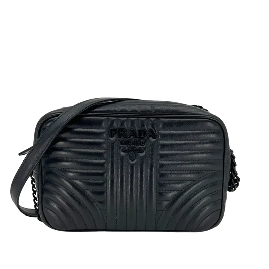 Prada Camera Bag All Black Edition / sehr gut Prada