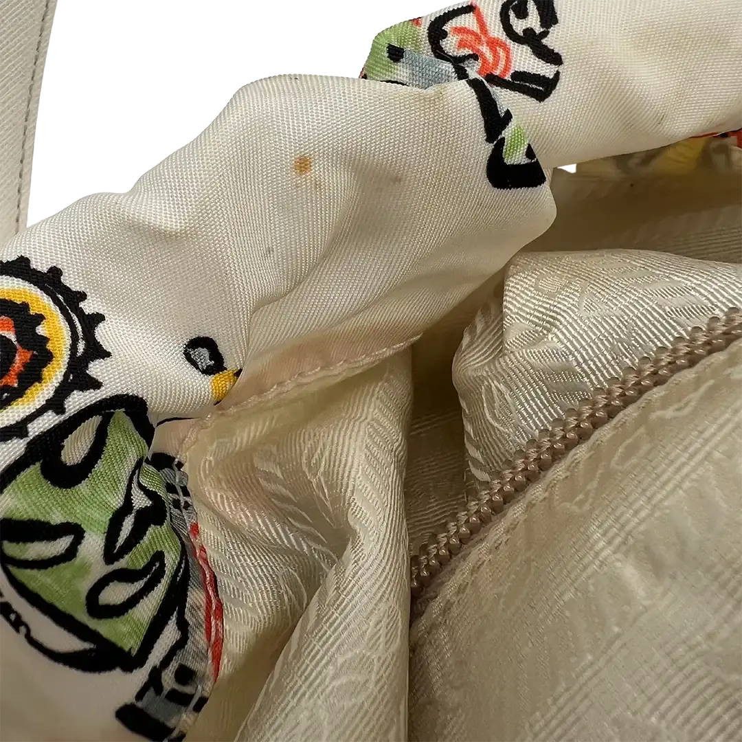 Prada Robots Bag Gebrauchsspur