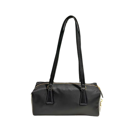 Prada mittelgroße Henkeltasche aus Re-Nylon und Leder / ungetragen Prada