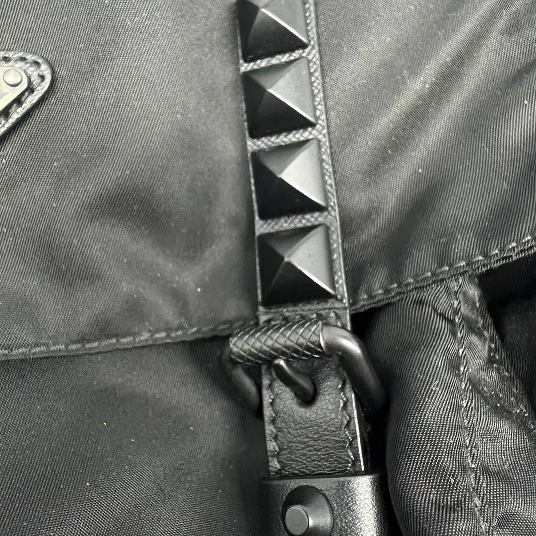 Prada New Vela Umhängetasche Nero all black / sehr gut Prada