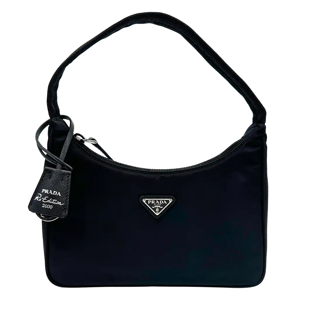 Re Nylon Prada Kleine Tasche Schwarz Prada Re-Edition 2000