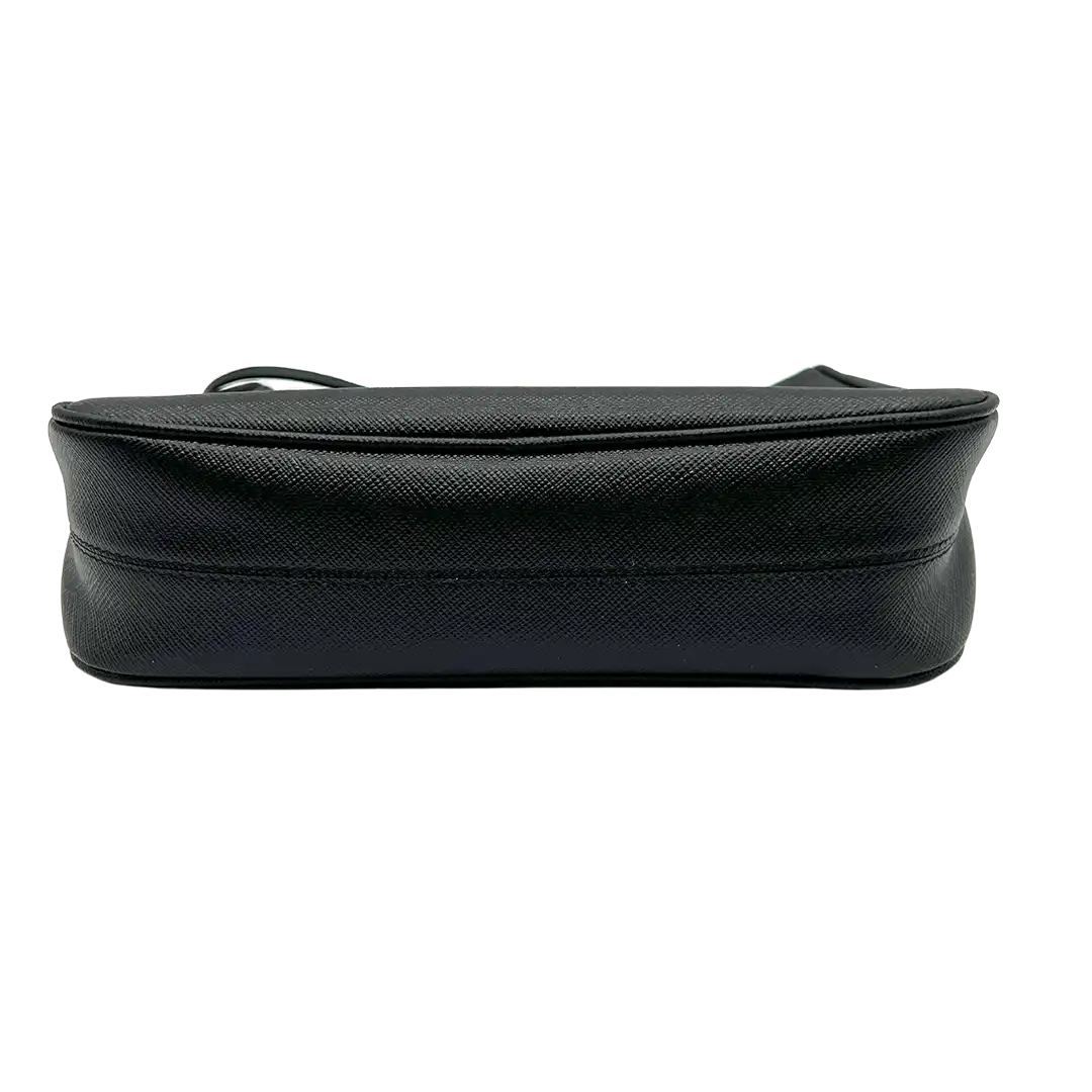 Prada Re-Edition 2005 Handtasche Saffiano Leder / schwarz Echtheitscheck