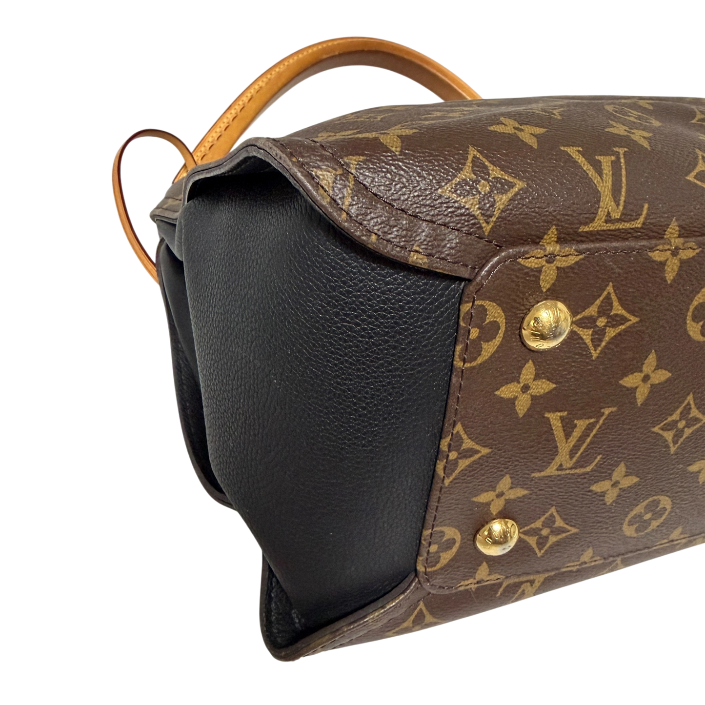 Louis Vuitton Gaia Monogram Canvas Schultertasche / gut Louis Vuitton