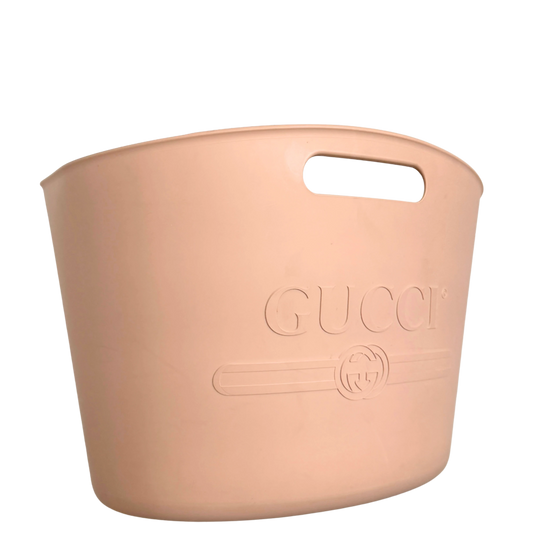 Gucci Rubber Tote Bag Rosa / sehr gut Gucci