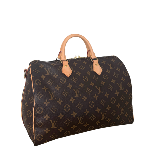 Louis Vuitton Speedy 35 Monogram Bandouliere M41111 / sehr gut Louis Vuitton
