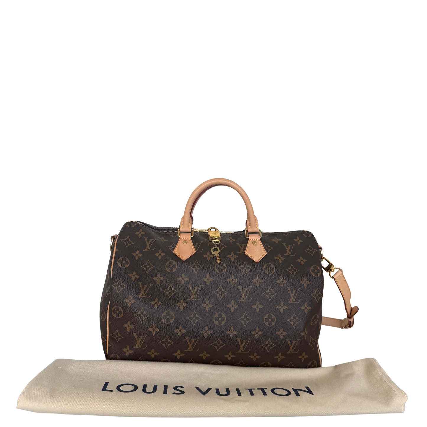 Louis Vuitton Speedy 35 Monogram Bandouliere M41111 / sehr gut Louis Vuitton