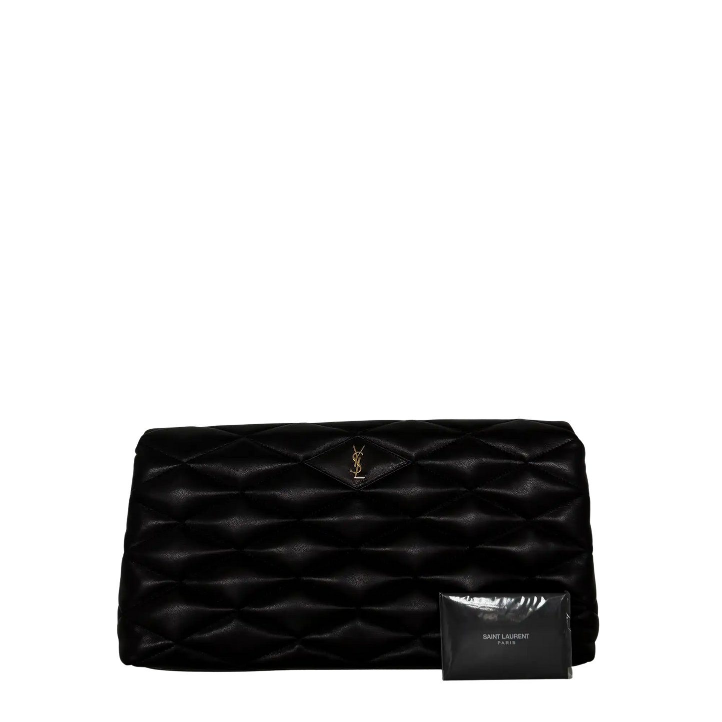 Saint Laurent Sade Puffer Clutch Tasche groß / sehr gut Saint Laurent