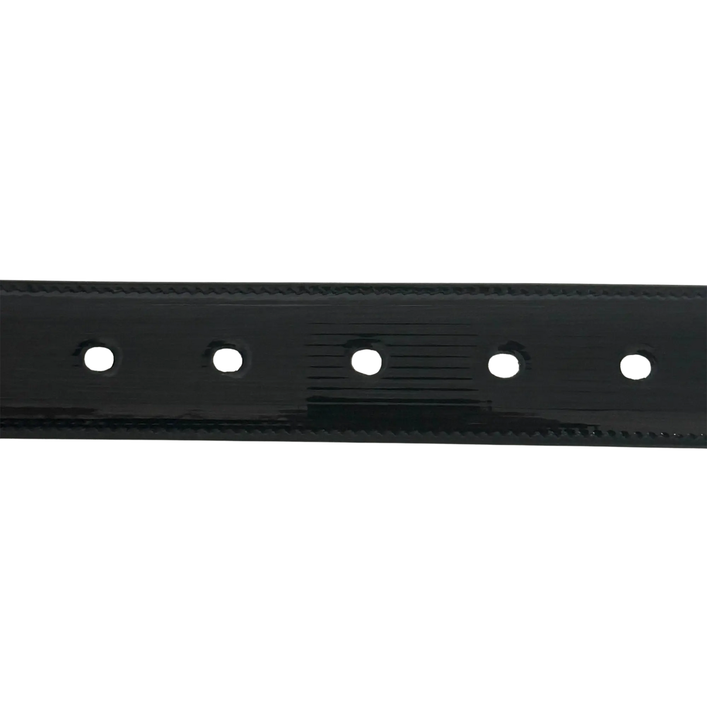 Saint Laurent Cassandre Gürtel aus Lackleder mit quadratischer Schnalle 85cm Schwarz / sehr gut Saint Laurent