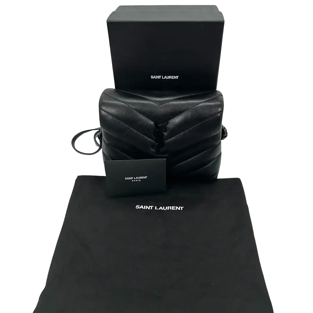 Saint Laurent YSL LouLou Toy all black Hardware Leder Fullset / sehr gut Saint Laurent