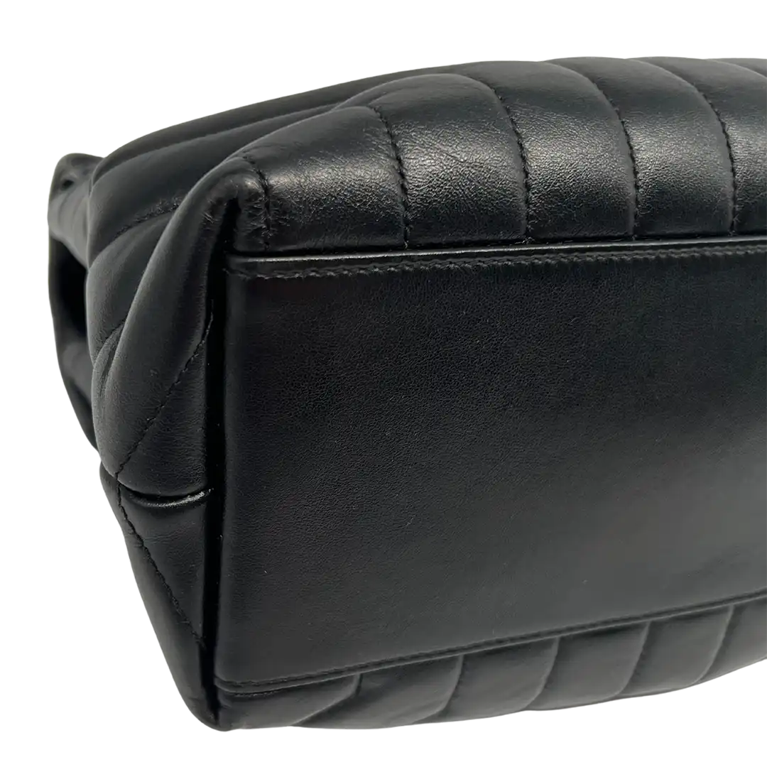 Saint Laurent YSL LouLou Medium gestepptes Leder schwarz / sehr gut Saint Laurent
