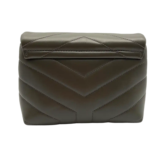 Saint Laurent YSL LouLou Toy Leder grau khaki /sehr gut Saint Laurent