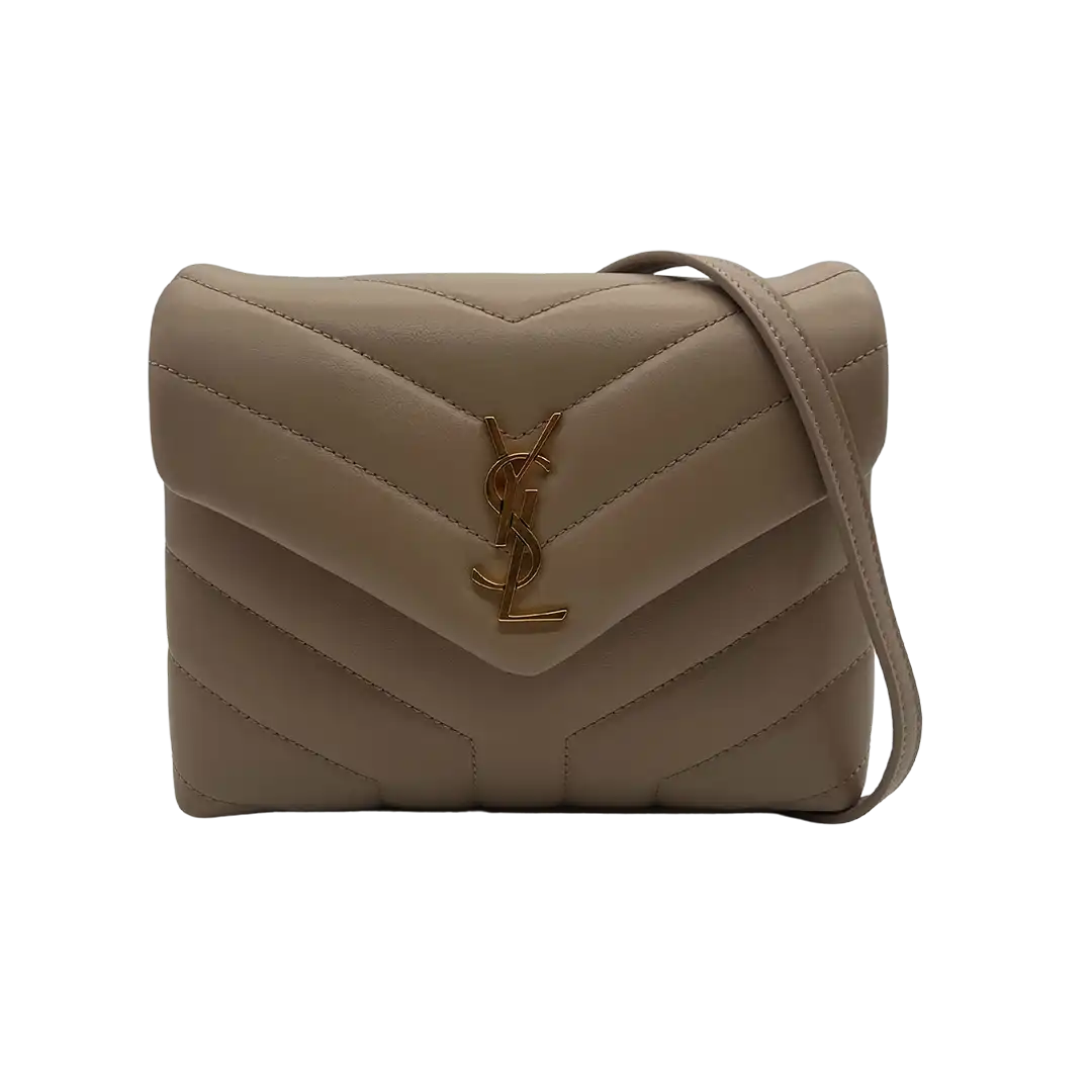 Ysl loulou toy bag beige sale