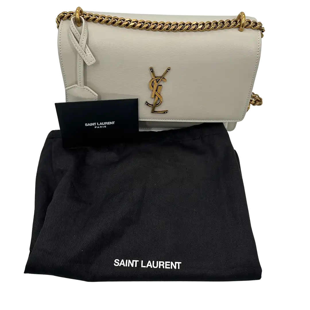 Saint Laurent Sunset Medium blanc vintage (creme) / sehr gut Saint Laurent