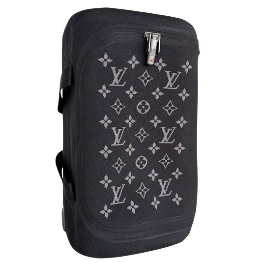 Louis Vuitton Horizon Soft Jacquard Duffle 55 Reisetasche M20125 Schwarz / neuwertig Louis Vuitton