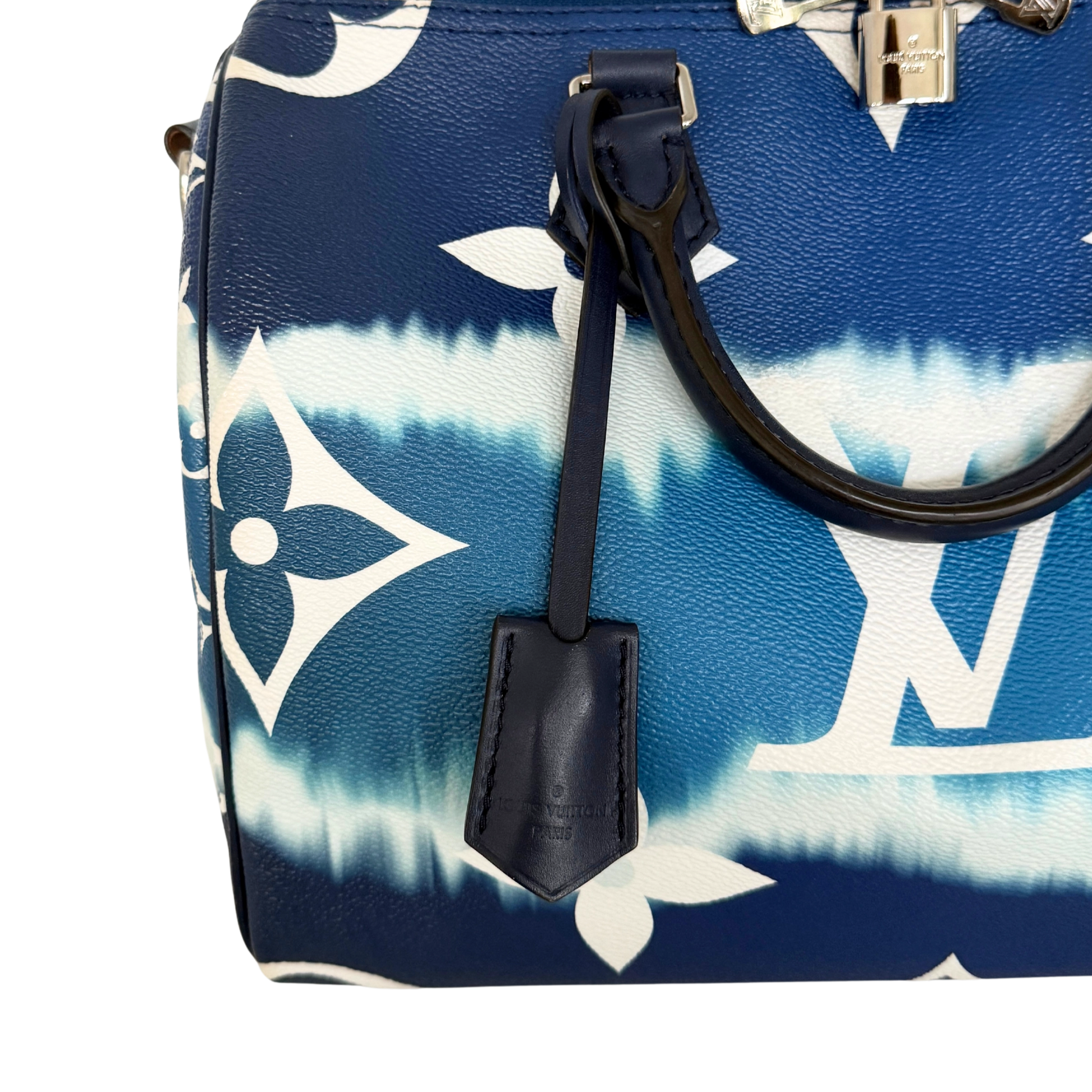 Louis Vuitton LV Escale Speedy 30 Bandoulière M45146 Blau / sehr gut Louis Vuitton