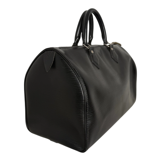 Louis Vuitton Speedy 30 Epi Leder schwarz/ gut Louis Vuitton