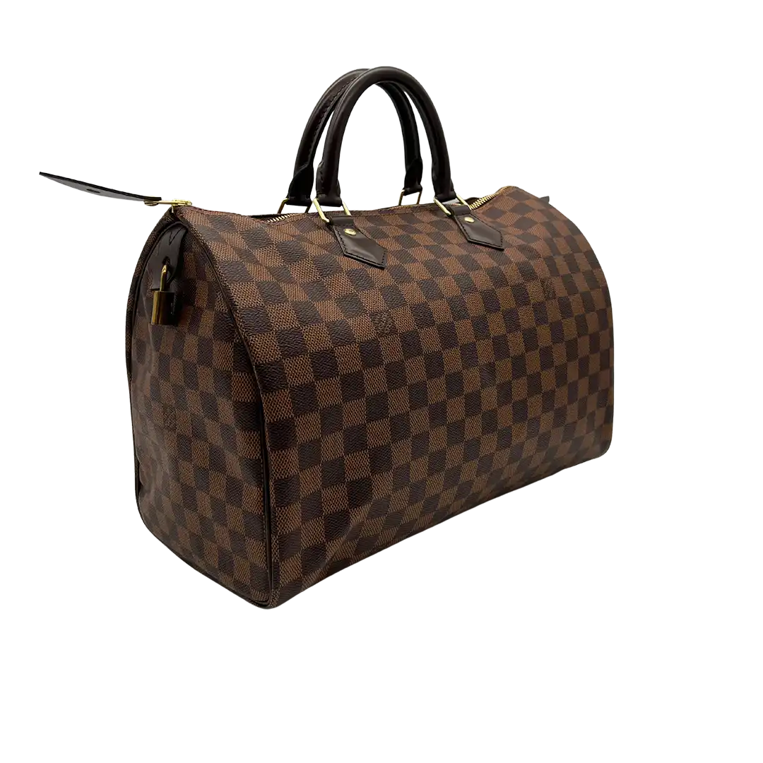 Louis Vuitton Speedy 35 Damier Ebene Canvas N41363 Fullset / sehr gut Louis Vuitton