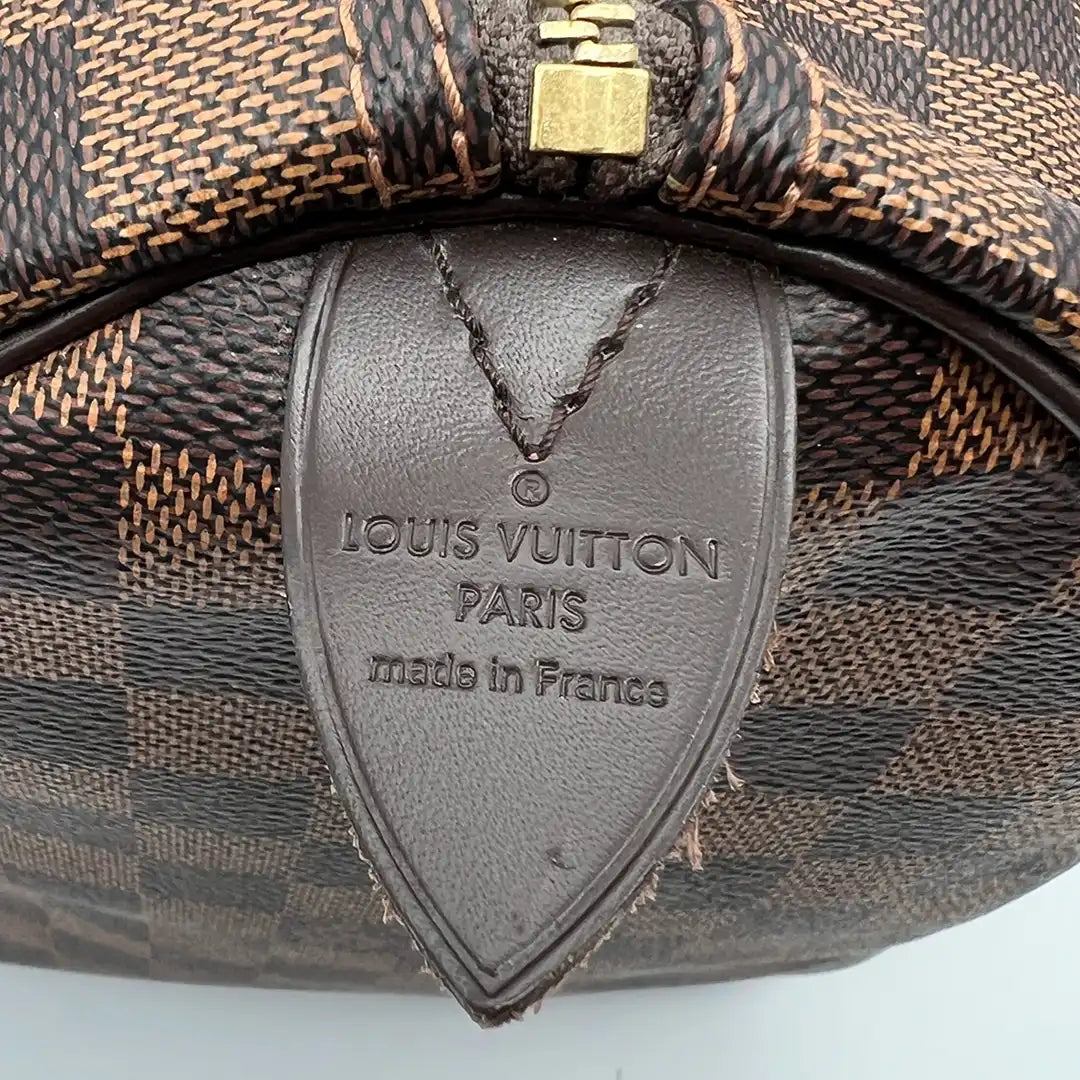 Louis Vuitton Speedy 35 Damier Ebene Canvas N41363 Fullset / sehr gut Louis Vuitton