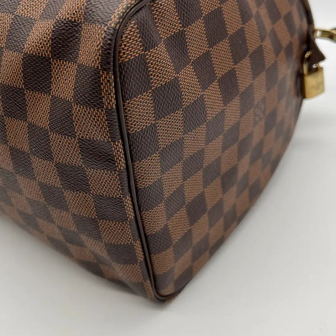 Louis Vuitton Speedy 35 Damier Ebene Canvas N41363 Fullset / sehr gut Louis Vuitton