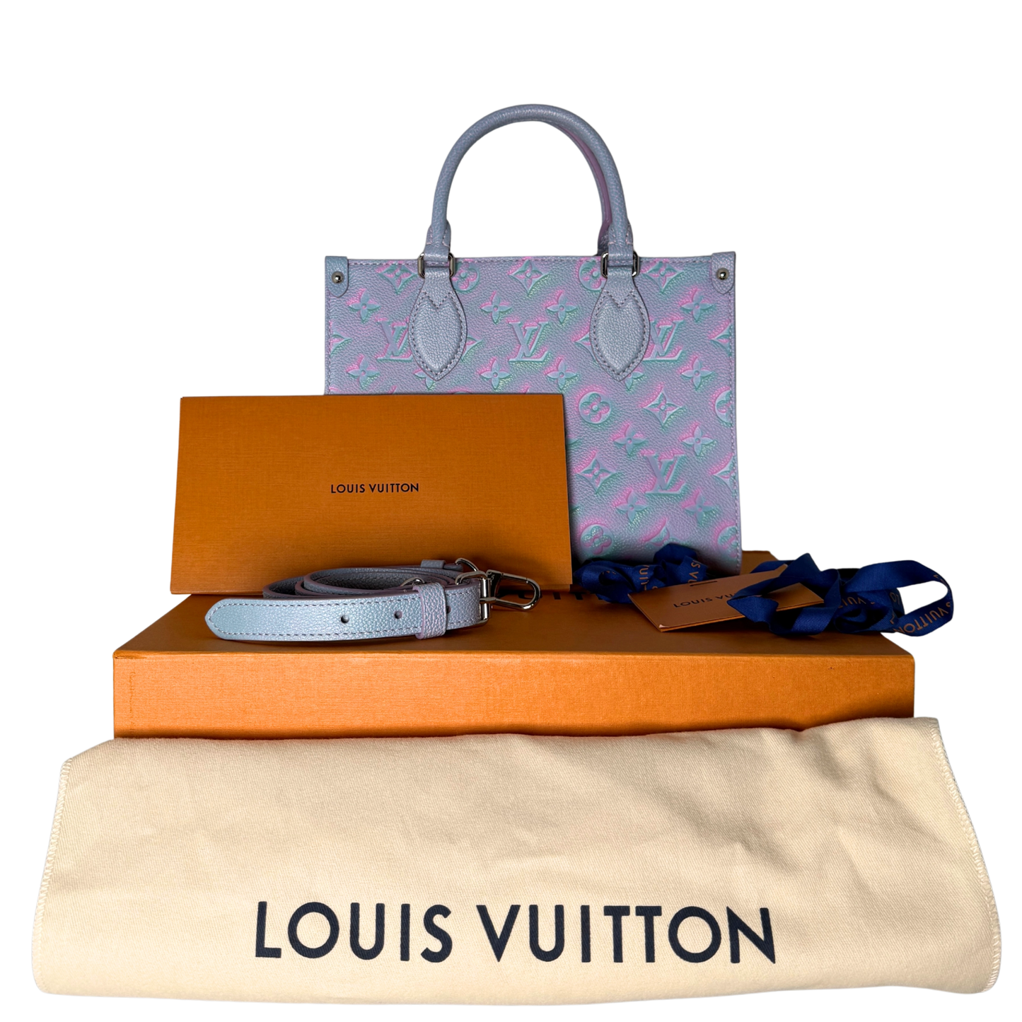Louis Vuitton OnTheGo PM Stardust M46067 Lila Fullset / neuwertig Louis Vuitton