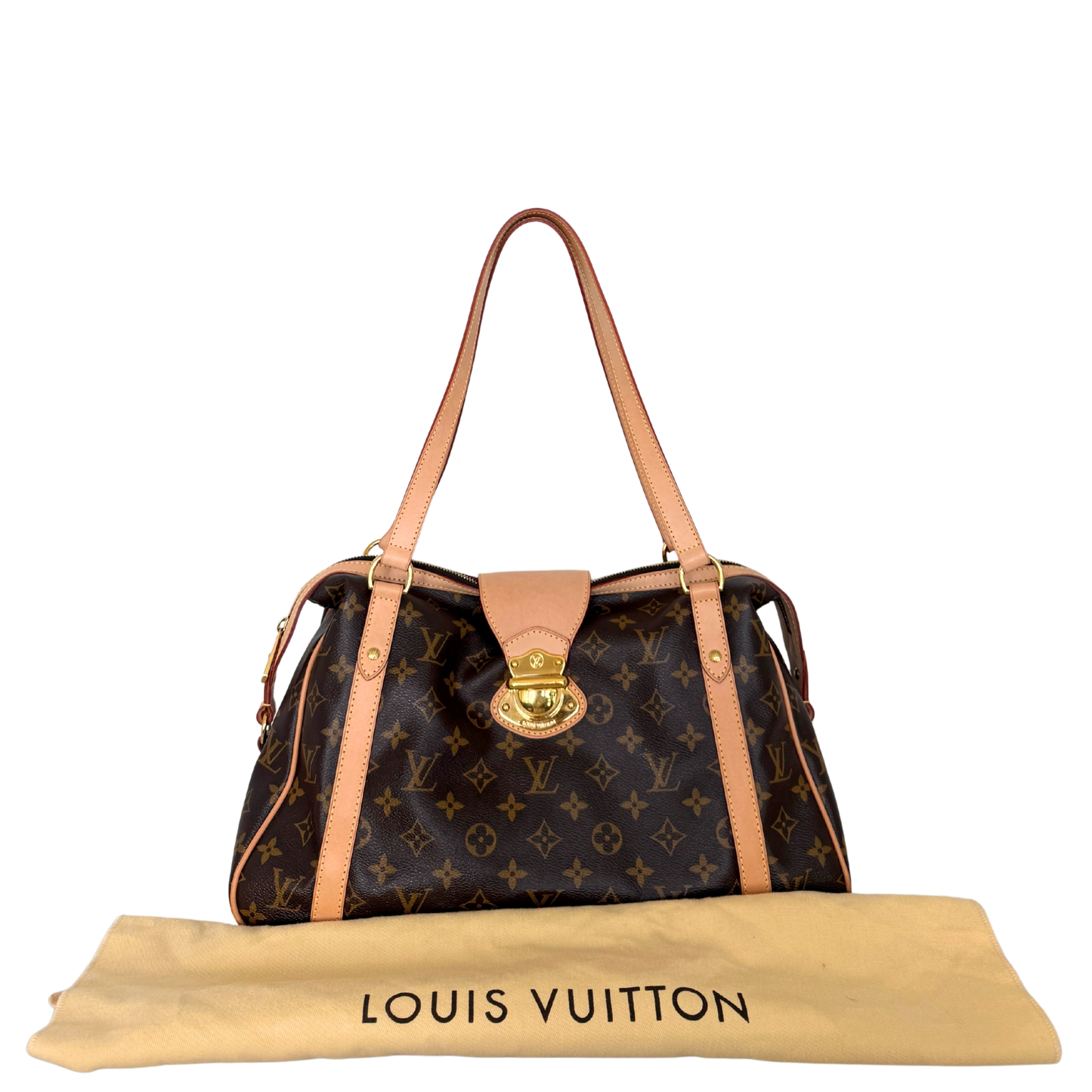 Louis Vuitton Stresa PM Monogram Canvas M51186 Braun / sehr gut Louis Vuitton