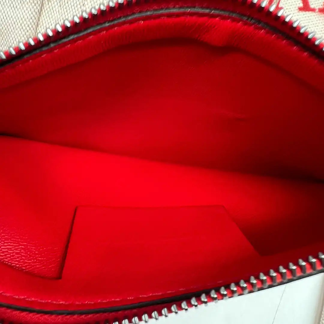 Valentino Garavani Atelier Bag 02 bedruckte Tote Bag aus Canvas mit Lederbesatz / neuwertig Valentino