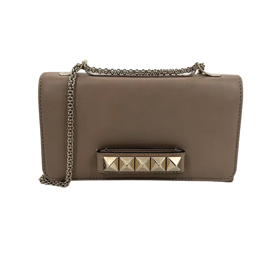 Valentino Garavani Nappa Va Va Voom Clutch / Schultertasche Poudre / gut Valentino