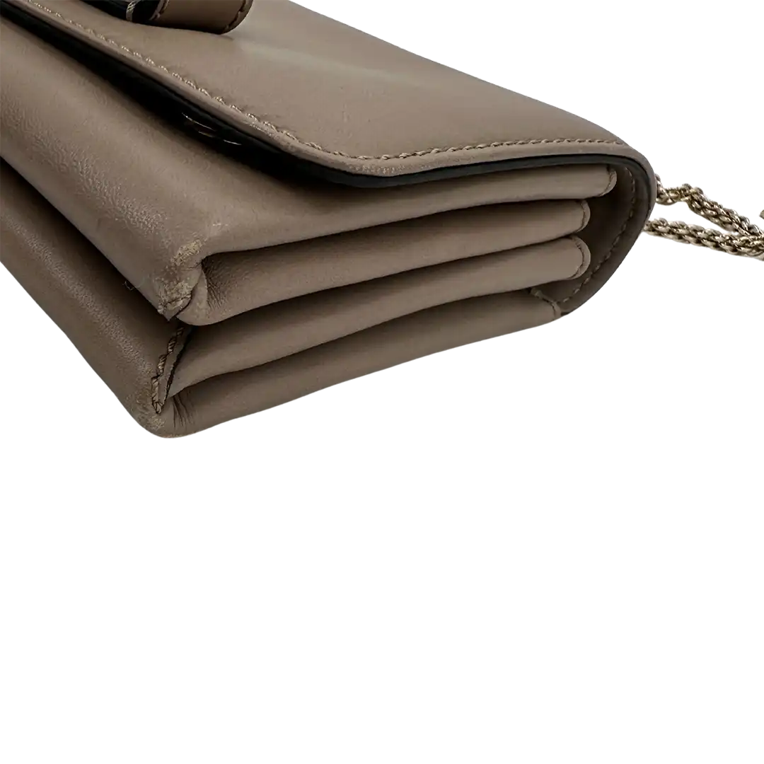 Valentino Garavani Nappa Va Va Voom Clutch / Schultertasche Poudre / gut Valentino